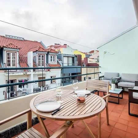 Charming 1br With Terrace Views Of Bridge | By Airnest * Lisbon