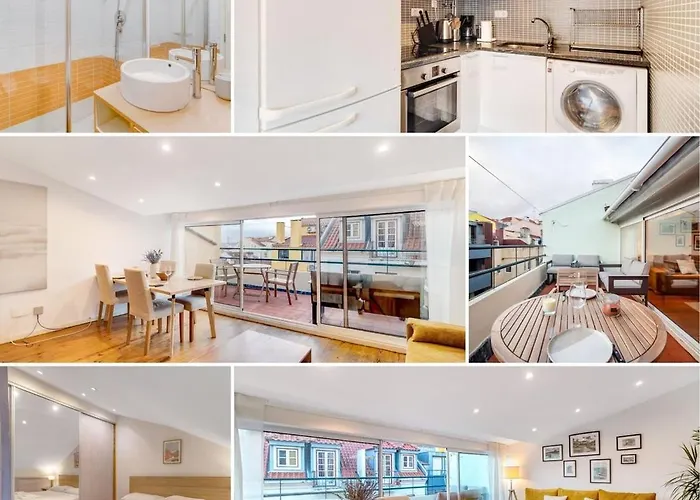 Charming 1br With Terrace Views Of Bridge | By Airnest Лиссабон